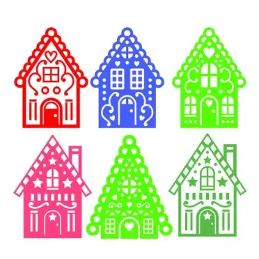 Lovely House Pack SVG Cuttable Design