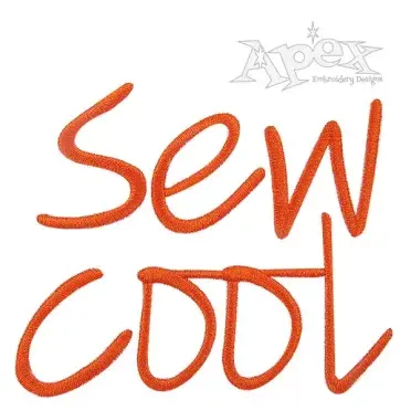 Lowercase Script Embroidery Fonts