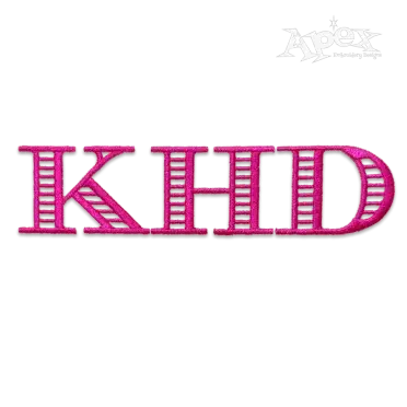 Money Machine Embroidery Font Letter Alphabet by Apex