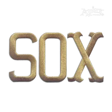 Outlaw Western Sox Embroidery Fonts Royal