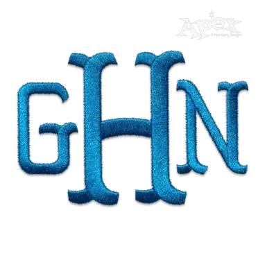 Outlaw Western Machine Embroidery Fonts by Apex Designs