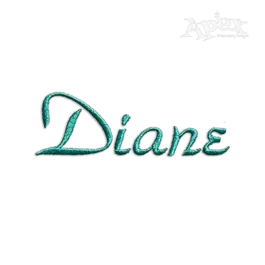 Park Ave Machine Embroidery Font by Apex