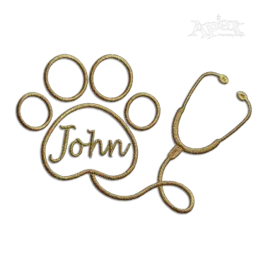 Paw Dog Vet Frame from Dr