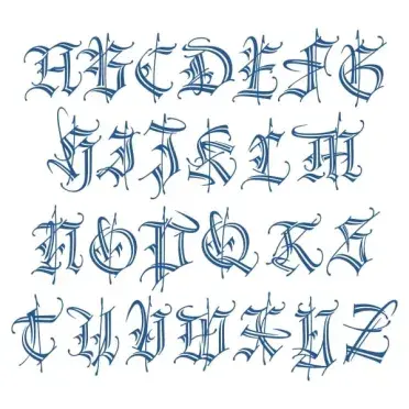 Pen Calligraphy SVG Cuttable Fonts