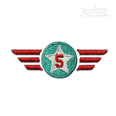 Aviation Airplane Birthday Numbers Machine Embroidery Design