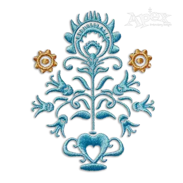 Polska Poland Polish Flower Machine Embroidery Designs