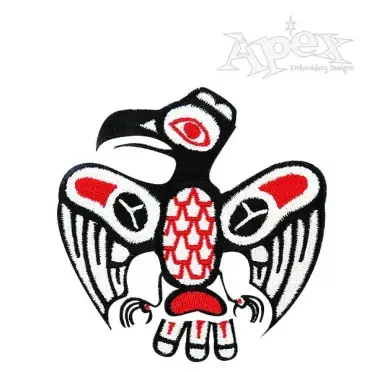 Raven Alaskan Embroidery Design