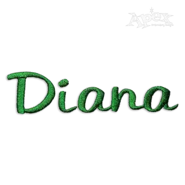 Ray Script Machine Embroidery Font by Apex Designs