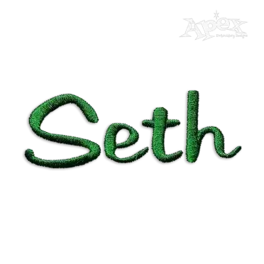 Ray Script Machine Embroidery Font by Apex Design Letters