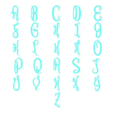 Royal Circle Cuttable Font