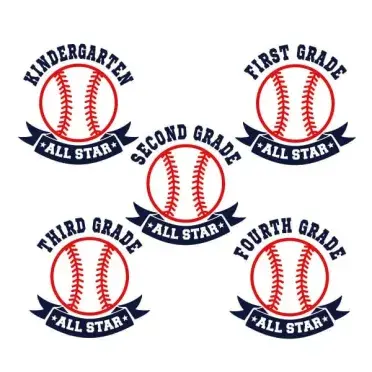 School All Star SVG Cuttable Design
