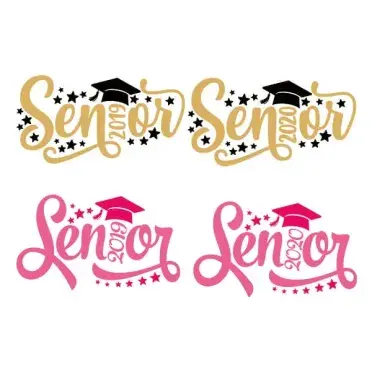 Senior Graduation 2019 2020 SVG Cuttable Design