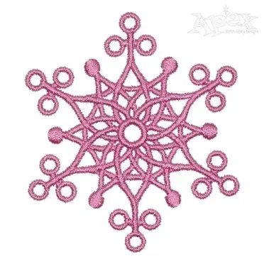 Snowflake Pack Embroidery Design