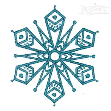 Snowflake Pack Embroidery Design