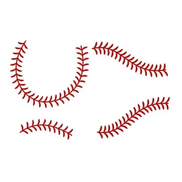 Softball Stitches Cuttable Design