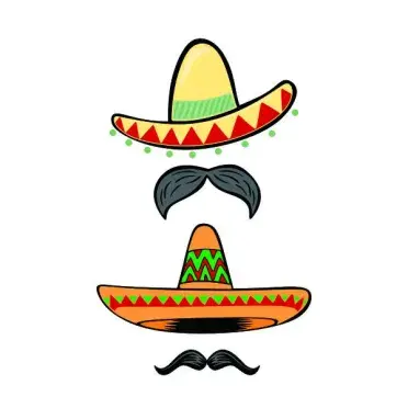 Sombrero SVG Cuttable Design