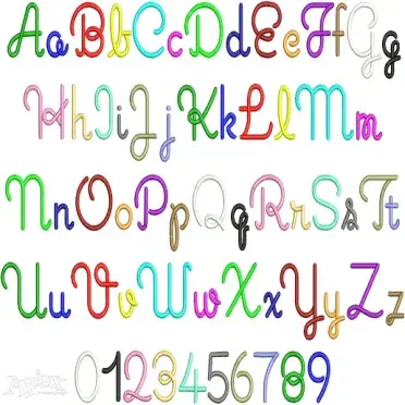 Sookie Embroidery Font