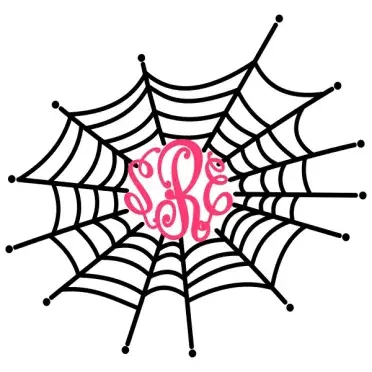 Spider Web Cuttable Frames