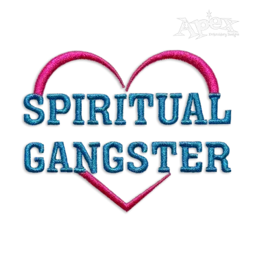 Spiritual Gangster Machine Embroidery Design