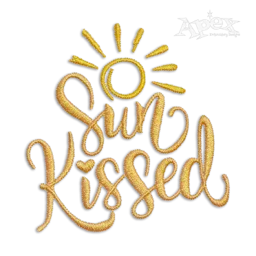 Sun Kissed Machine Embroidery Designs by Apex
