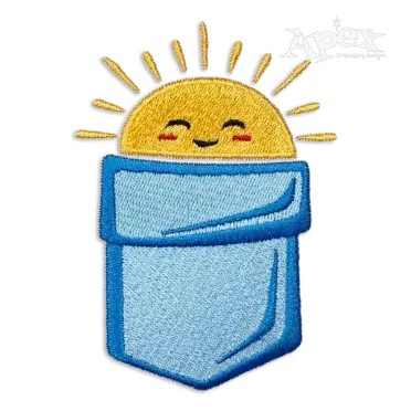 I Got That Sunshine in Pocket Machince Embroidery Design