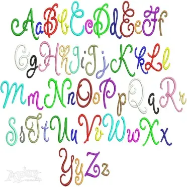 Sweet Judy Embroidery Fonts