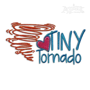 Tiny Tornado Machine Embroidery Design by Apex
