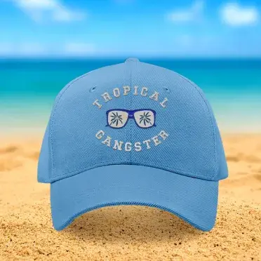 Tropical Gangster Embroidery Design