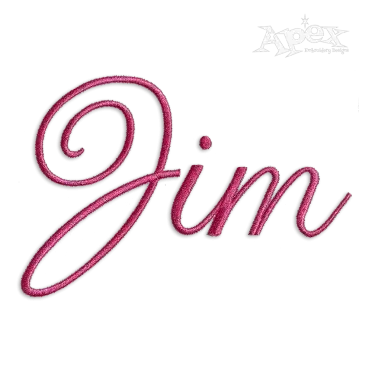 Valentines Script Machine Embroidery Fonts by Apex
