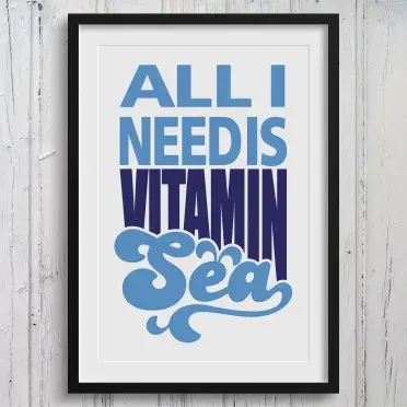 Vitamin Sea Cuttable Design