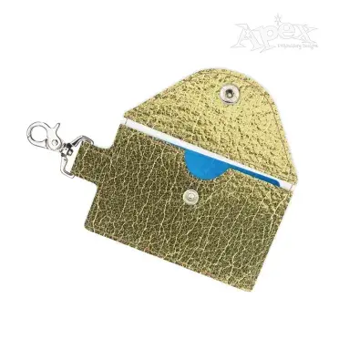 Wallet Keychain ITH Embroidery Design