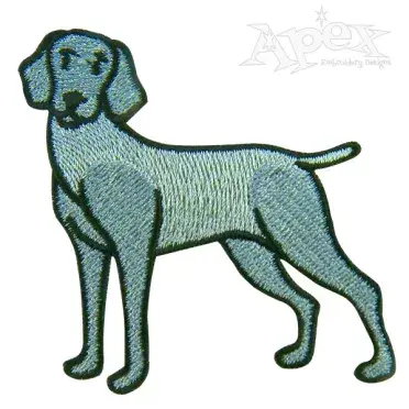 Weimaraner Dog Embroidery Designs