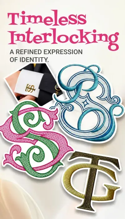 Embroidery Interlocking 