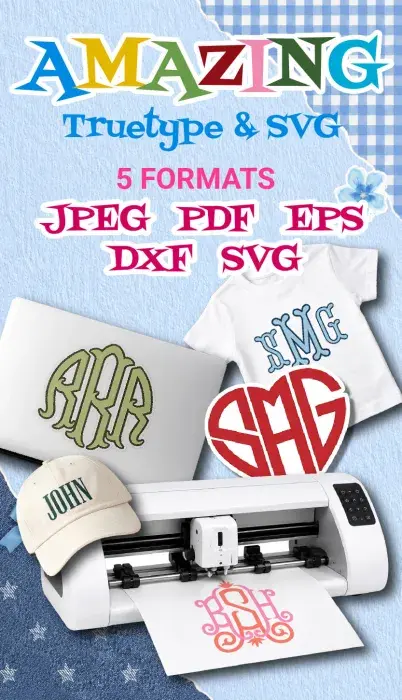SVG Designs & Fonts Slide