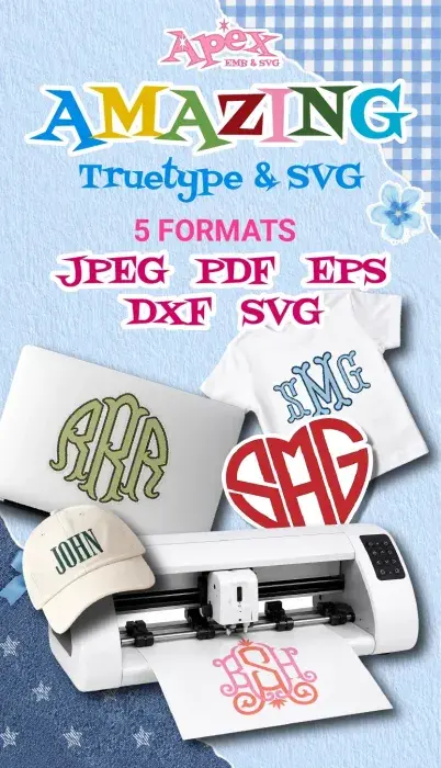 SVG Designs & Fonts Slide