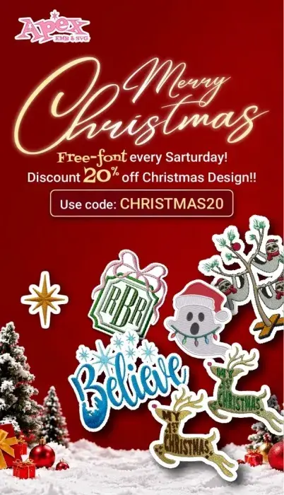 Embroidery Christmas