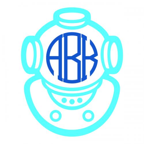 Scuba Dive Cuttable Designs Apex Embroidery Designs, Monogram Fonts
