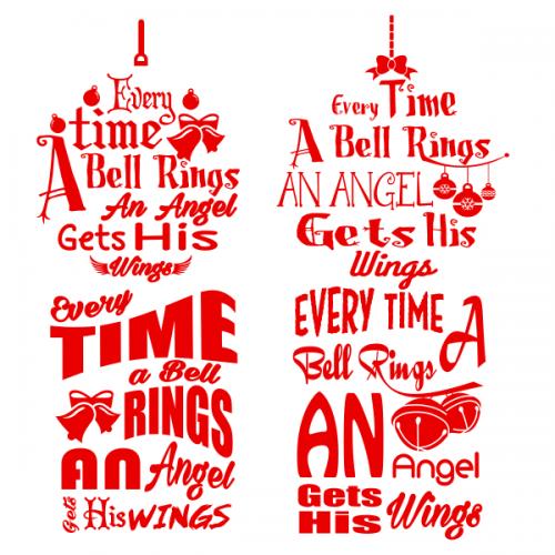 It a wonderful life Every Time a Bell Rings an Angel Gets His Wings Christmas Movie