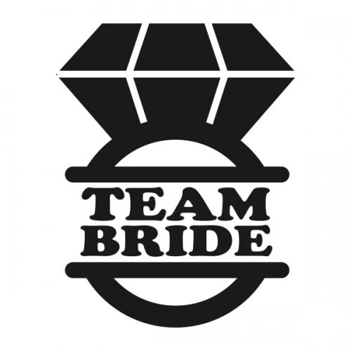 Team Bride Wedding Cuttable Designs