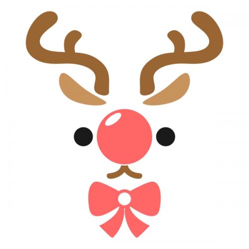 Reindeer Cute Cuttable Design Frames