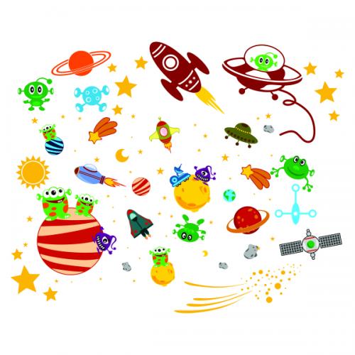 Outer Space Svg Designs