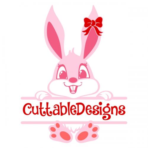 Bunny Rabbit Split Cuttable Designs