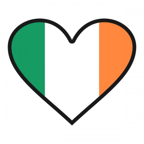 Ireland Irish Flag Svg Cuttable Designs