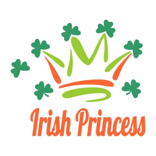 Irish Princess Svg Cuttable Designs