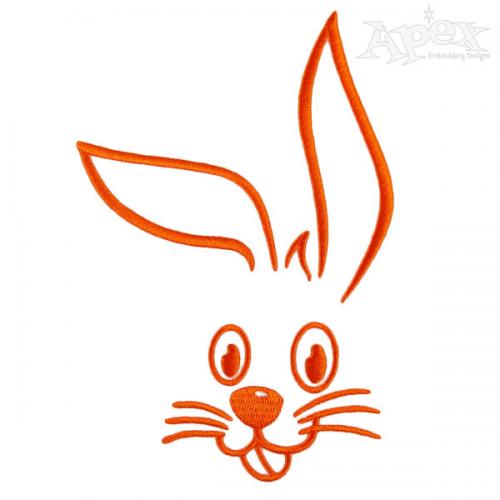 Cute Easter Bunny Embroidery Designs