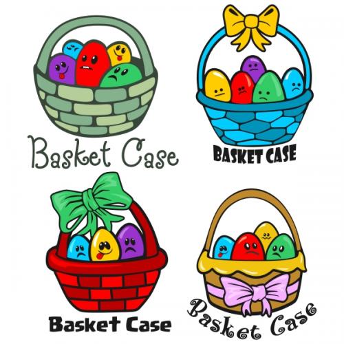Basket Case Easter Egg Cuttable Designs