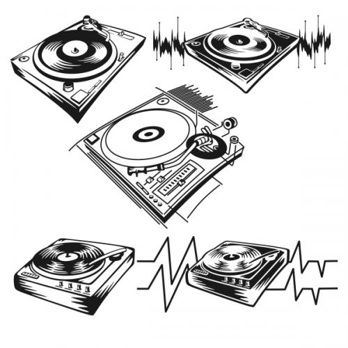 DJ Record Player Turntable