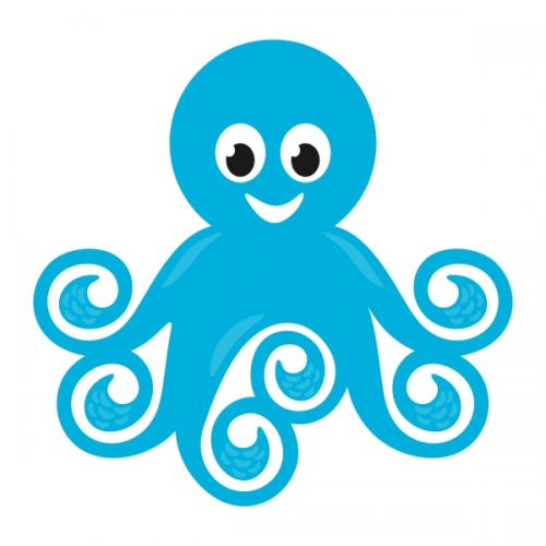 Octopus Sea Svg Cuttable Designs