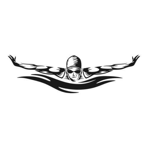 Swimming Svg Cuttable Designs