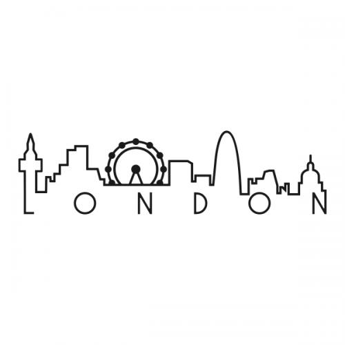 London Pack SVG Cuttable Designs